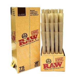 RAW King Size Cones 75